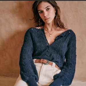 Sezane Artie Sweater Size Medium